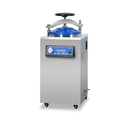 Esterilizador vertical médico seco del vapor de la presión 100l de la autoclave del control automático del microordenador de la función del indicador digital